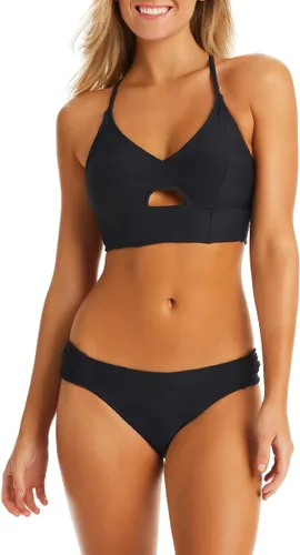 Vista 3 de Jessica Simpson Women's Adjustable Cropped Cami Bikini Top