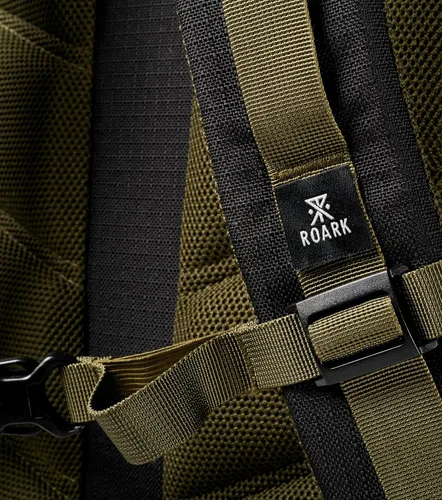 Vista 7 de Roark 5 Day Mule 55L Mochila de viaje de senderismo para hombre Negro