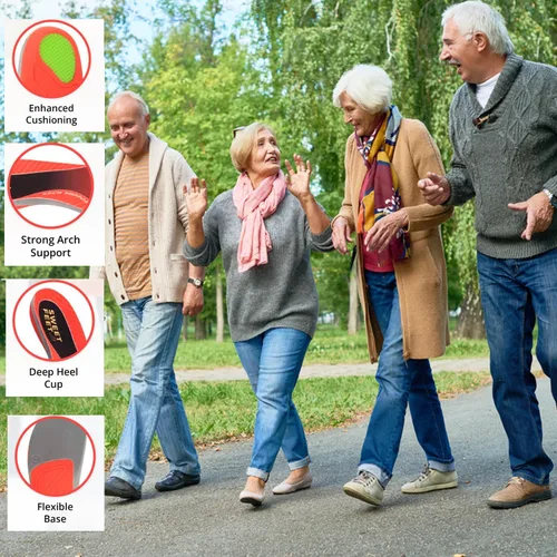 Vista 7 de SweetFeet Plantillas ortopédicas 2024 que apoyan la comodidad durante todo el día en hombres y mujeres Antifatiga, control de olor, alivio