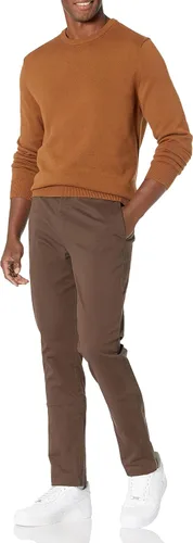 Vista 4 de Tienda Essentials Pantalón chino elástico ajustado para hombre (anteriormente Goodthreads)