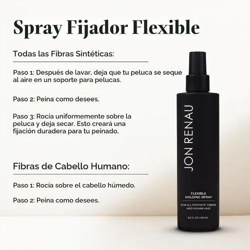 Vista 4 de Jon Renau Fiber Love Holding Spray 8.5oz