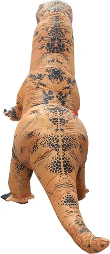 Vista 6 de NBSAIRMO Inflatable Dinosaur Costume for Adult Halloween Dinosaur Costume Blow up T Rex Adults Costumes Air Dinosaur Suit