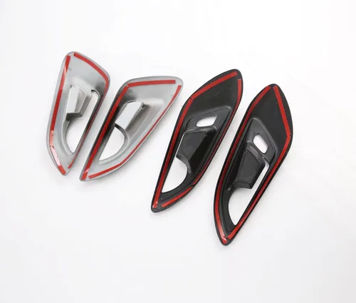 Vista 8 de Accesorios para el interior del automóvil compatibles con Chevrolet TRAX 2023 2024, manija de puerta, cubierta de panel de cuenco, bordes de marco