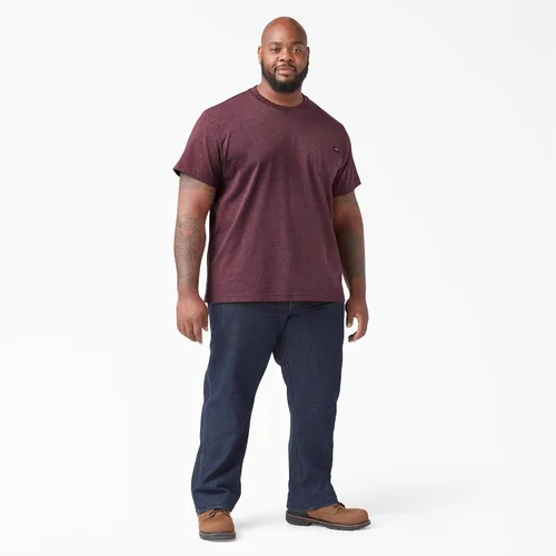 Vista 6 de Dickies - Camiseta pesada de manga corta y cuello redondo para hombre