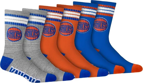 Vista 17 de Ultra Game Men's NBA Official Athletic Cushioned Secure Fit Team Crew Socks-3 Pack