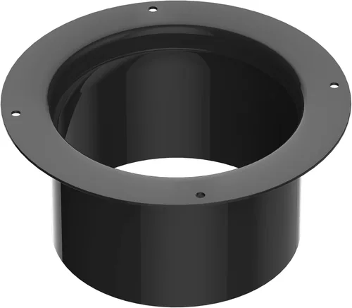 Vista 8 de Hon&Guan - Brida de conector de conducto de 3 pulgadas, collar de conducto de 3 pulgadas para conector de ventilación de secadora para sistema