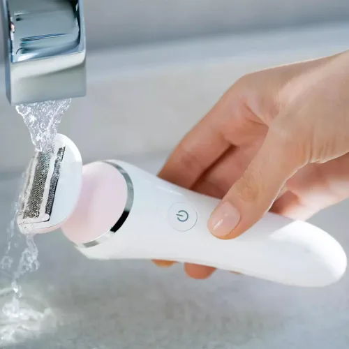 Vista 6 de BRL140 - Cabezal de repuesto compatible con Philips SatinShave Advanced BRL140 BRL130 - Cabezal de repuesto para afeitado húmedo y seco, hoja