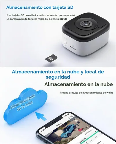 Vista 6 de LongPlus Cámara de la ventana de 5MP 3K para la seguridad casera, cámara