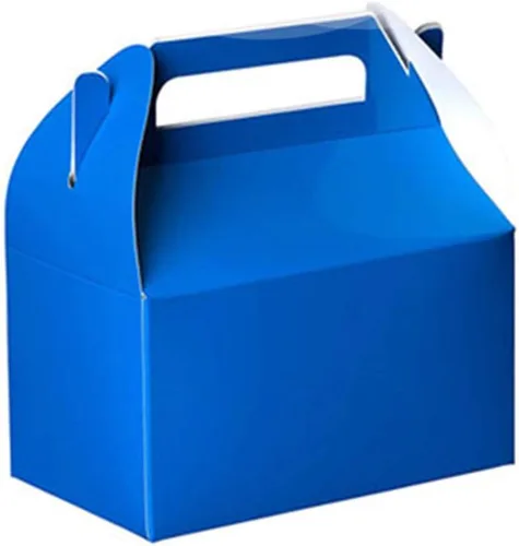 Vista 13 de Hammont Party Favors - Cajas de papel para golosinas (paquete de 10) contenedores de papel de color negro y cajas para golosinas, cajas de galletas