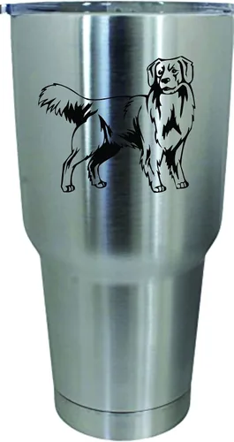 Vista 480 de Cairn Terrier - Vaso grabado con temática de perro, 30 onzas