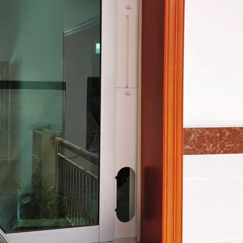 Vista 2 de Ventilación deslizante de ventana de CA, aire acondicionado móvil universal, placa de sellado ajustable, deflector, unidad de A/C, manguera