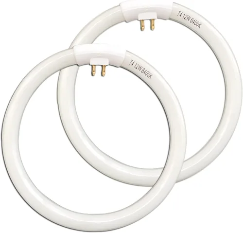 Vista 7 de Flyercatch Bombilla de repuesto T4 de 12W para espejo de maquillaje Conair, lámpara fluorescente circular de 5.5 '' 1 Paquete