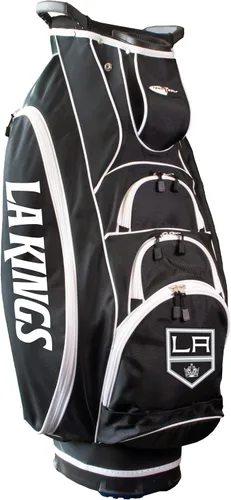 Vista 6 de Team Golf NHL - Divisor de club ligero de 10 vías, soporte de acción de resorte, bolsillo enfriador aislado, guante de velcro y soporte