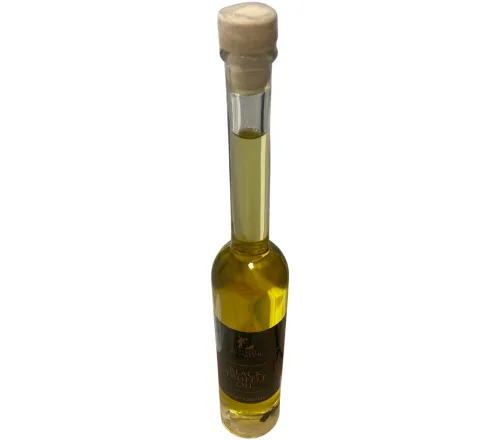 Vista 3 de TruffleHunter Aceite de trufa negra en una botella estilo regalo, aceite de oliva virgen extra, 3.38 oz (3.4 fl oz)