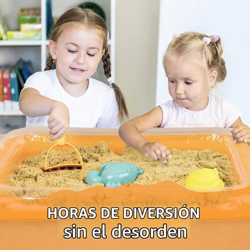 Vista 3 de Bandeja de arena inflable sensorial para actividades, alternativa a la caja, alfombrilla o mesa