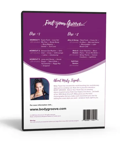 Vista 2 de Body Groove Colección de DVD Dance Your Heart Out