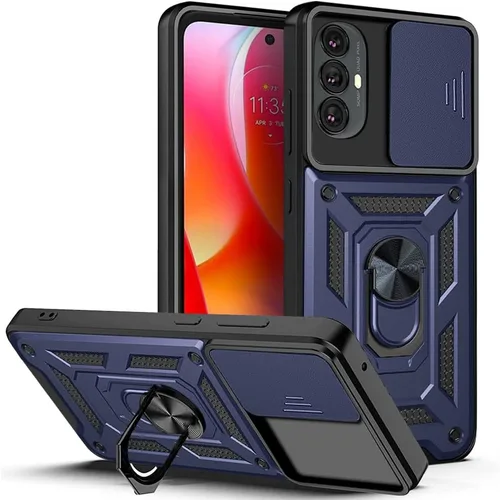 Vista 15 de Compatible con carcasa de soporte Infinix Zero Ultra 5G, con cubierta de lente de cámara deslizante compatible con funda Infinix Zero Ultra 5G Negro