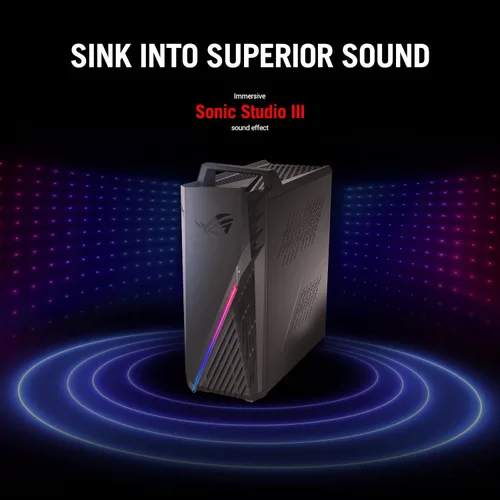 Vista 12 de ASUS ROG Strix G15 Gaming Desktop PC, Intel Core i7-12700F, GeForce RTX 3060 12GB, 16GB DDR4 RAM, 1TB PCIe 4.0 SSD, Windows 11 Home, G15CF-AB766