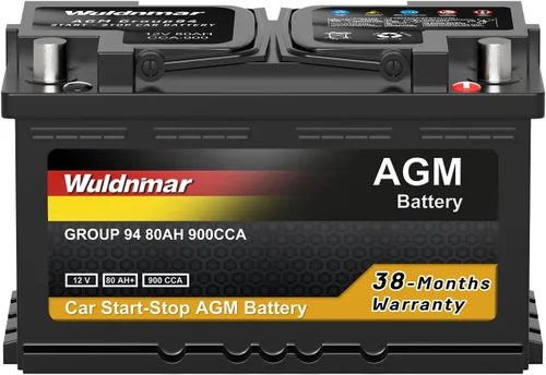 Vista 9 de Batería de arranque y parada de coche de litio G27 12V 80AH de alto rendimiento con 1300CCA y 60 meses de garantía