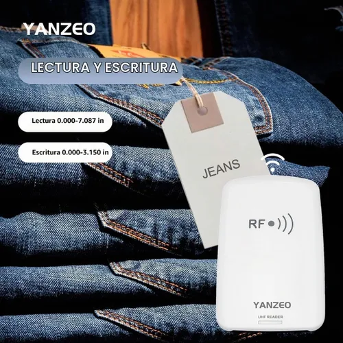 Vista 4 de Yanzeo SR3308 860-960Mhz UHF RFID lector escritor USB RFID lector USB guías de usuario de SDK gratuitas