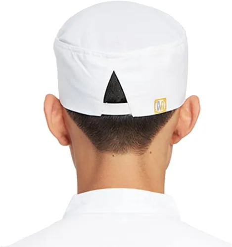 Vista 2 de Hyzrz 3 Pcs Unisex Vent Chef Hats Adjustable Kitchen Cooking Caps with Breathable Mesh Top for Chefs Cooker and Worker