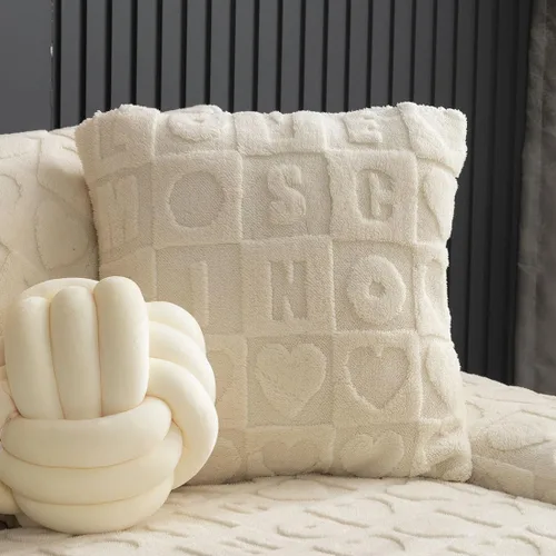 Vista 16 de vctops Funda suave de piel sintética con patrón de amor 3D para sofá, funda antideslizante para sofá seccional, protector de muebles
