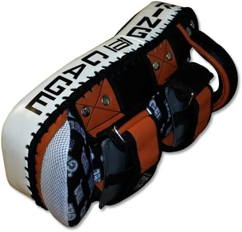 Vista 5 de Cojín de codo de platino GelTech Muay Thai, con almohadillas tailandesas profesionales para Muay Thai, MMA, Kickboxing