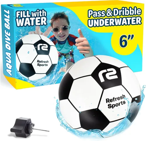 Vista 9 de Aqua Dive - Pelota de baloncesto para piscina – Juguetes de piscina de agua para niños de 4 a 12 años – Regate, pasa y dispara bajo el agua