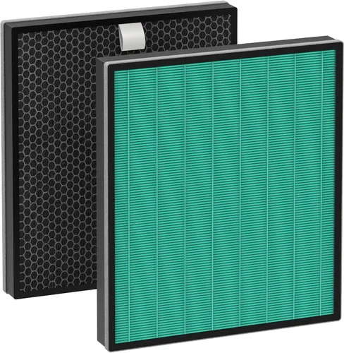 Vista 7 de Filtro de repuesto mejorado 150 para Coway Airmega 150 (AP-1019C) y purificador de aire Airmega 160, filtro HEPA verde verdadero y filtro de carbón