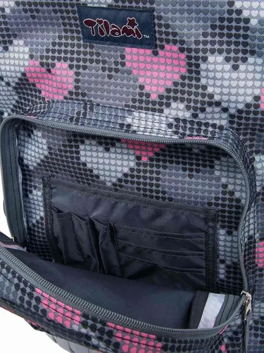 Vista 8 de Tilami Kids mochila con ruedas 18 pulgadas Mochila para laptop para niños y niñas