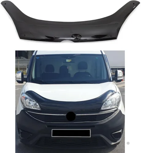 Vista 38 de BMY Deflector de capó para Audi A3 Sedan 2015-2020, protector de insectos