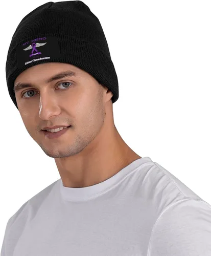 Vista 5 de Beanie Hat Unisex Stretchy Hat Soft Warmth Knit Hat Cap for Men & Women