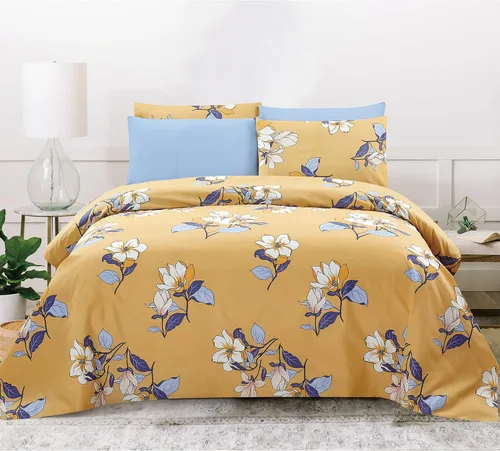 Vista 14 de Lujoso juego de sábanas de microfibra sin arrugas, combina elegancia y comodidad, transforma tu espacio de sueño en un oasis sereno y elegante