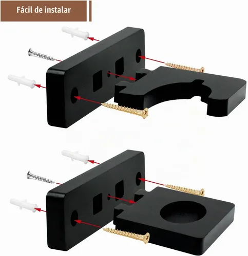 Vista 6 de Soporte vertical de pared Katana ajustable, espada samurái, colección de espadas, exhibición inclinada para cosplay Blade Tanjirou Zoro Wakizashi