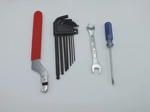 Vista 5 de Gravity Universal Home Mechanic's Bike Bicycle Repair Kit de herramientas de mantenimiento con estuche