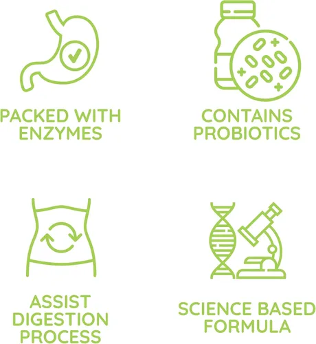 Vista 4 de Targetage® by Maison Beljanski® - Suplemento dietético Digestive Harmony - Probióticos, Botánicos y Enzimas para la Salud Digestiva - 60 Cápsulas