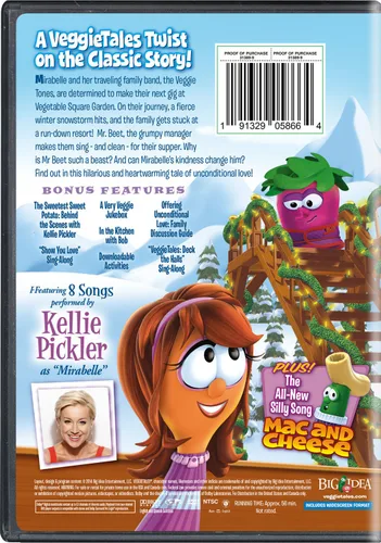 Vista 2 de VeggieTales Beauty and the Beet DVD