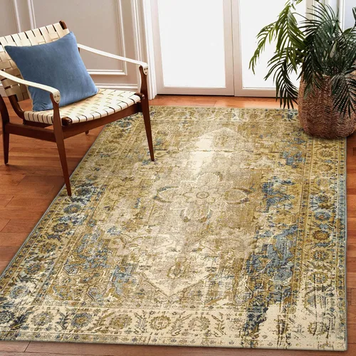 Vista 23 de Liora Manne Marina - Almohadas de fácil cuidado para interiores y exteriores, 12 x 18 pulgadas, color verde Verde Libre de Abejas