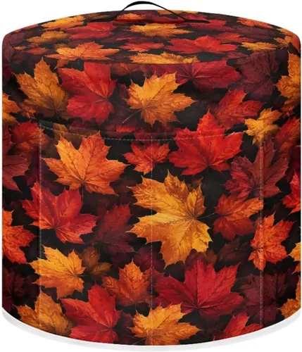 Vista 42 de Suobstales Cubierta antipolvo con estampado de girasol para olla instantánea de 8 cuartos de galón, diseño de nota musical, cubierta de olla a Nota