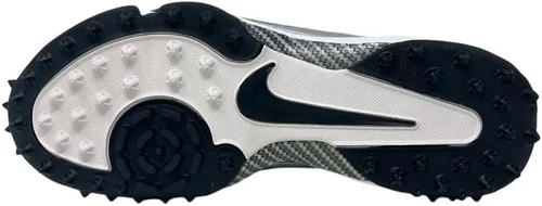 Vista 6 de Nike Alpha Menace Pro 2 D - Botines de fútbol para hombre, color negroblanco, talla 7M de EE. UU
