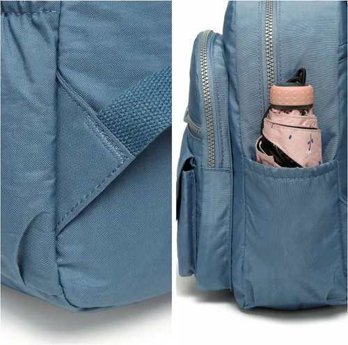 Vista 7 de AOTIAN Mini mochilas de nailon para mujer, casual, ligera, pequeña mochila para niñas