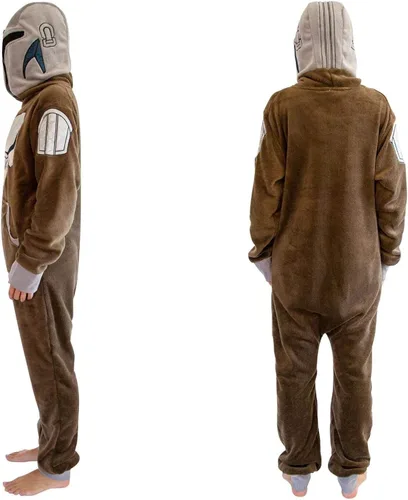 Vista 3 de Star Wars The Mandalorian Bounty Hunter - Mono unisex LargeX-Large marrón, Marrón