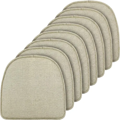 Vista 139 de Klear Vu Raindrop The Gripper - Cojines antideslizantes para silla, suaves y cómodos, almohadillas para asiento, almohadón para cocina, comedor u