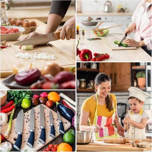 Vista 7 de uxcell Funda protectora de punta de cuchillo de plástico, 20 unidades, fundas protectoras para cuchillos, fundas de punta de cuchillo para cocina