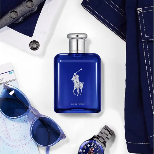 Vista 4 de Ralph Lauren Polo Blue - Eau de Parfum - Colonia para hombre - Acuático y fresco - Con cítricos, bergamota y vetiver - Intensidad media