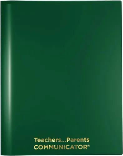 Vista 10 de Nicky's Folders® Carpeta de Comunicación en Inglés, Carpeta para Padres y Profesores, Plástico Flexible Resistente a Rasgaduras Patentado con 2 Negro
