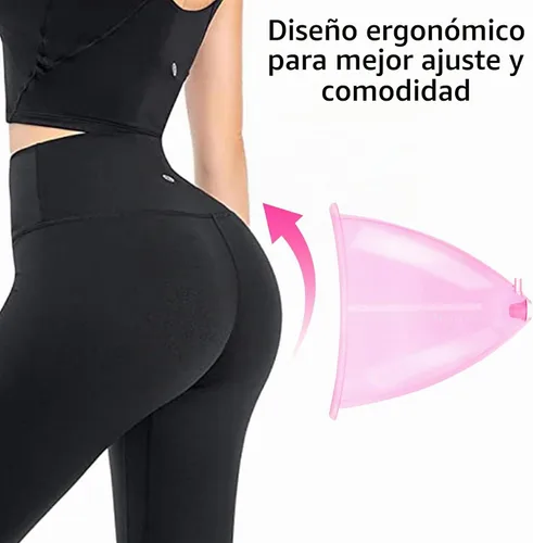 Vista 4 de weiwei Ventosas para glúteos de 7.1 fl oz y 6.1 fl oz, accesorios para máquina de ventosas de terapia de vacío XL, tazas de vacío para glúteos