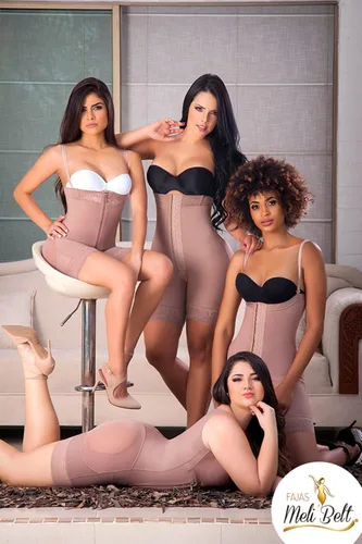 Vista 8 de Melibelt 2021 Fajas Colombianas Reductoras Y Moldeadoras - Ropa moldeadora de compresión para mujer