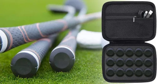 Vista 4 de Aenllosi Estuche rígido compatible con sensores inteligentes Arccos Caddie (para 15 sensores)