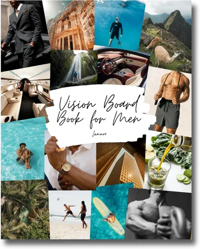 Vista 10 de Lamare Vision Board Collage Book - Más de 1000 imágenes Vision Board Supplies